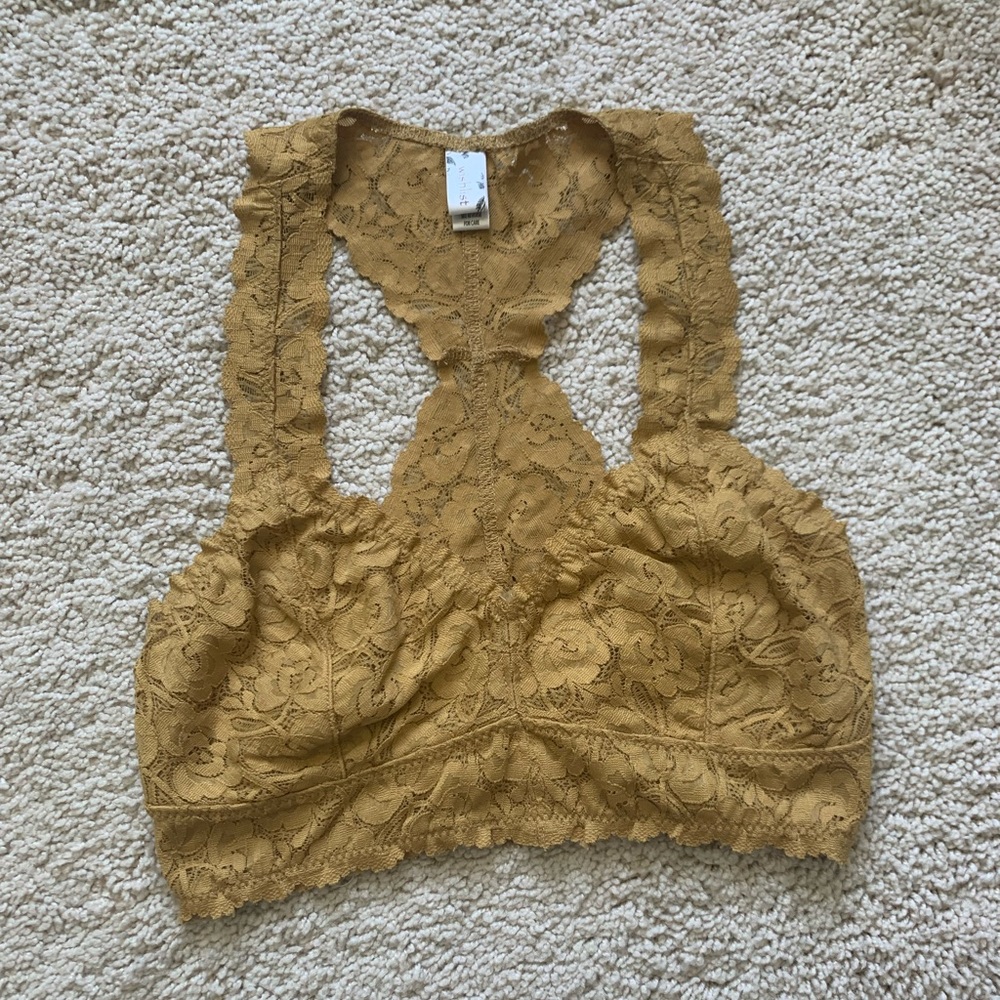 Mustard Yellow Wishlist Bralette